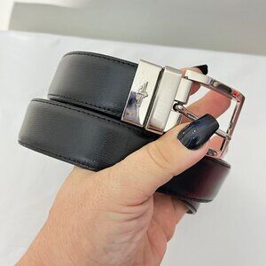Dockers Men's Genuine‎ Leather Reversible Belt Black & Brown 46